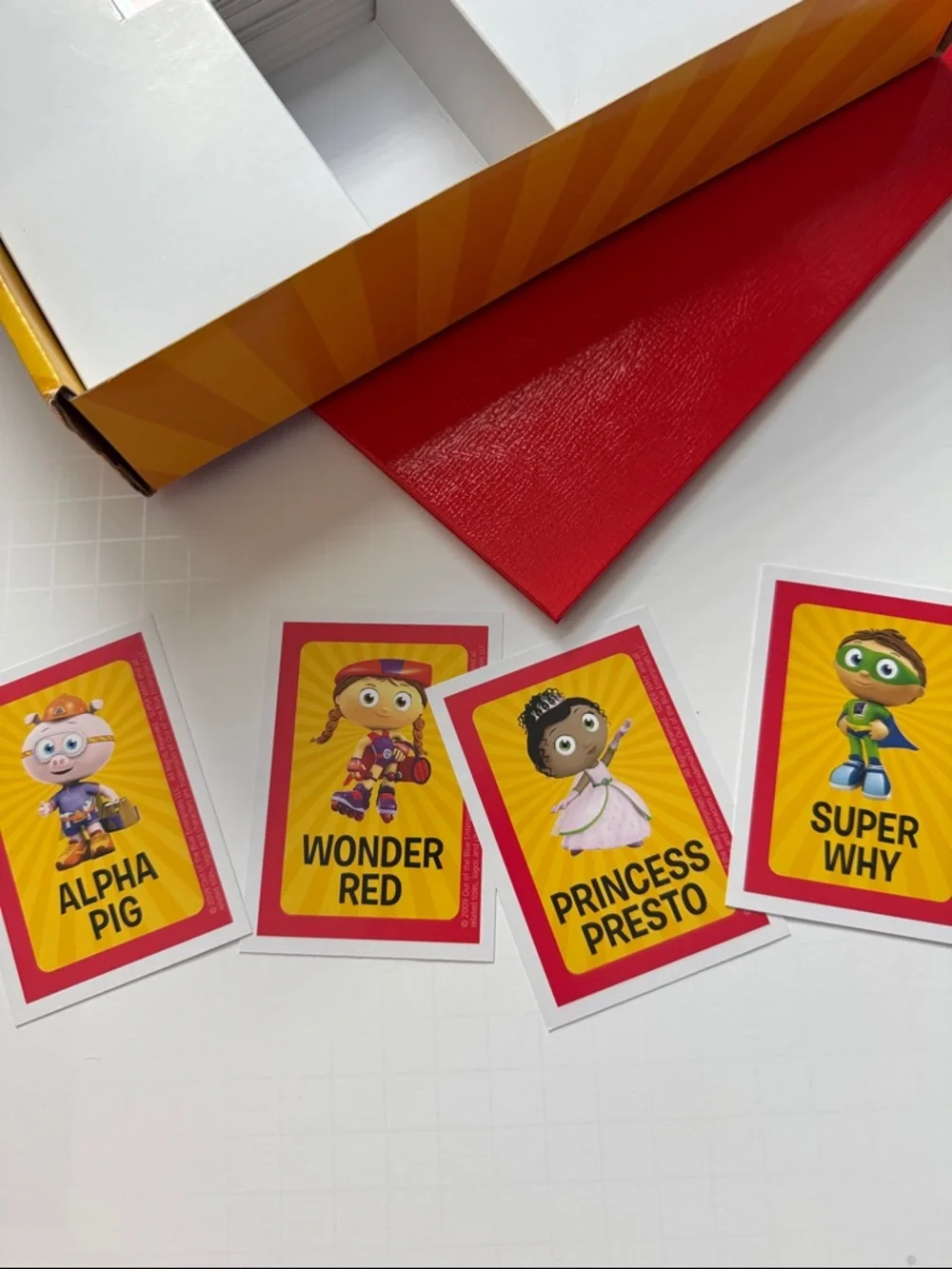 Briarpatch Super WHY ABC Letter Game
